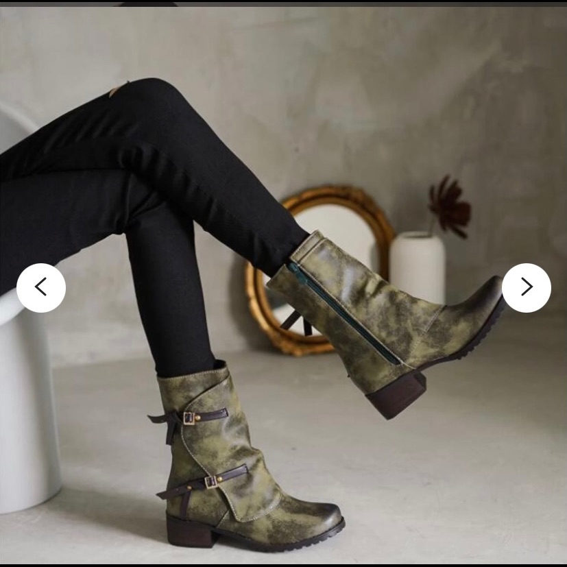 Green Boots Size 11 Brand New